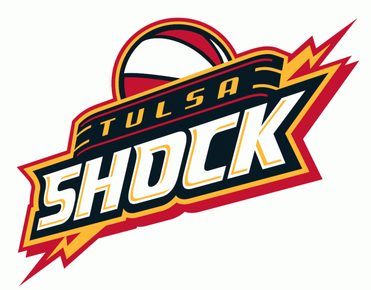 Tulsa Shock Primary Logo (2010)   A Red And White Basketball On Black And - Wnba Vector, Transparent background PNG HD thumbnail