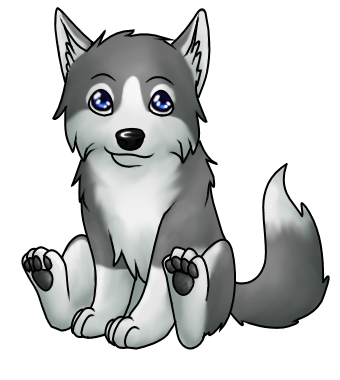 Wolf Pup Png - And Would You Be Able To Add His Hat, Please? Thanks!, Transparent background PNG HD thumbnail