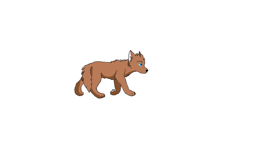 Wolf Pup By Lilemogirl14 Hdpng.com  - Wolf Pup, Transparent background PNG HD thumbnail