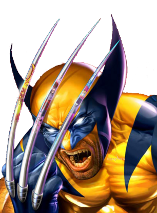 Click To Edit - Wolverine, Transparent background PNG HD thumbnail