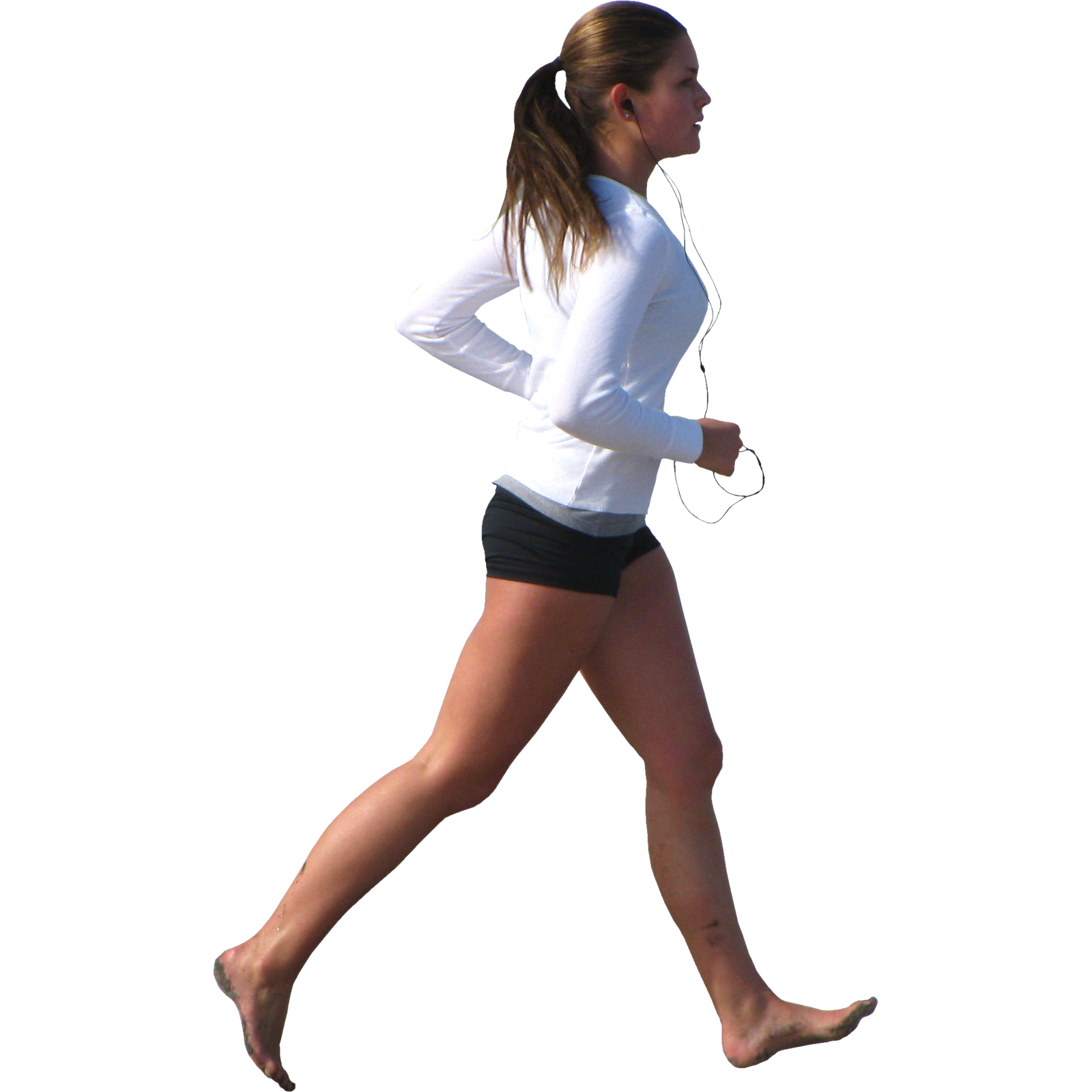 Running Woman Png Image - Woman Jogging, Transparent background PNG HD thumbnail