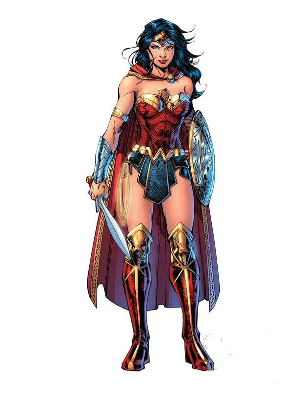 Wonder Woman Comic Png Render - Wonder Woman, Transparent background PNG HD thumbnail