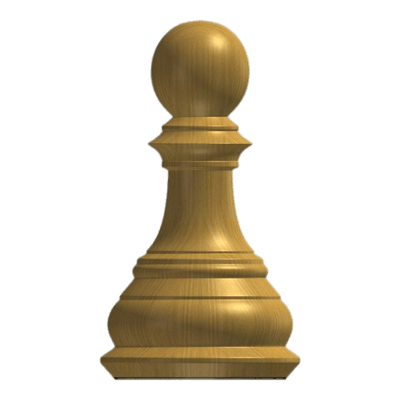 Wooden Chess Pawn - Chess, Transparent background PNG HD thumbnail