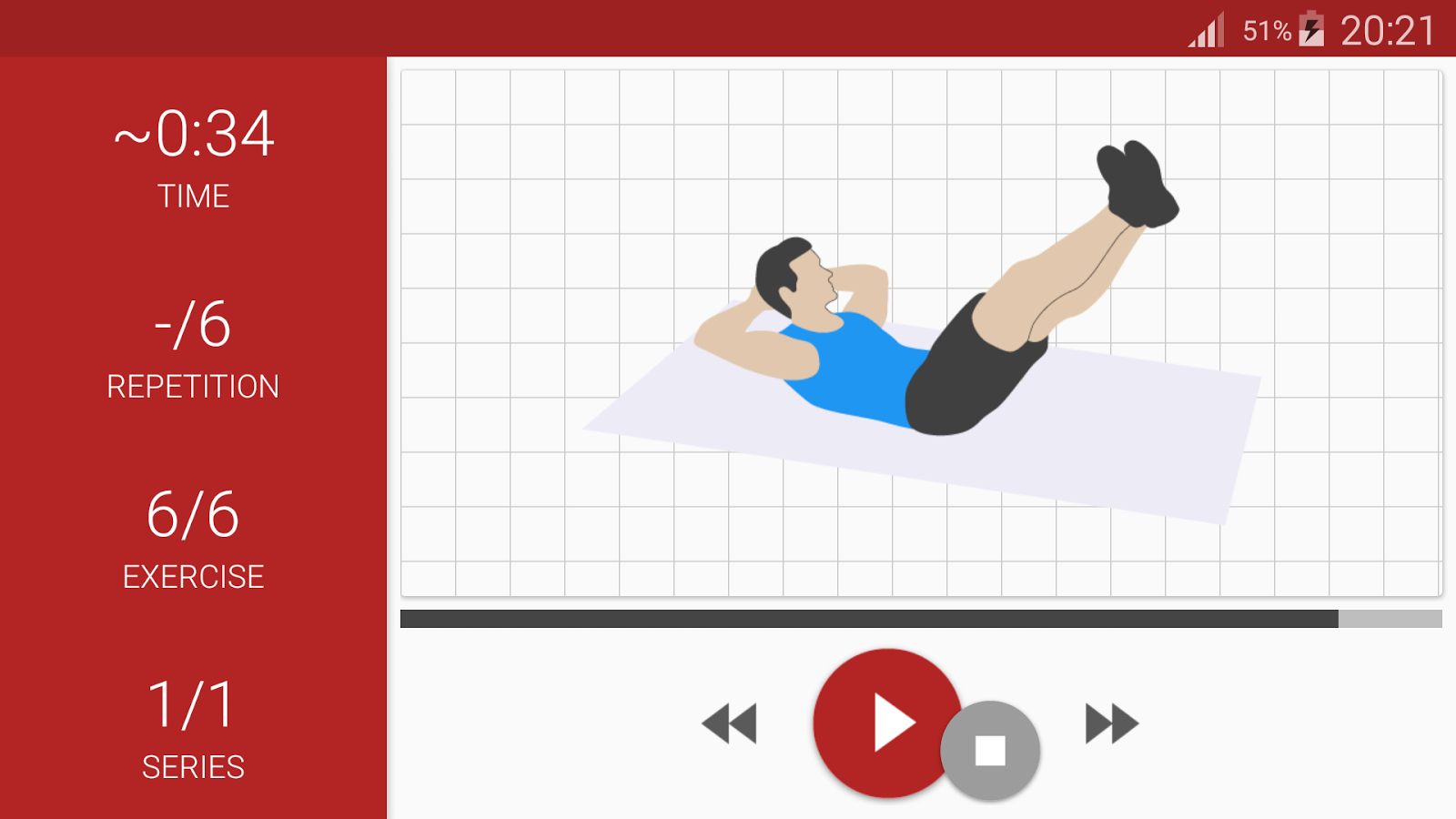 Abs Workout A6W In Just 6 Weeks  Screenshot - Work Out, Transparent background PNG HD thumbnail