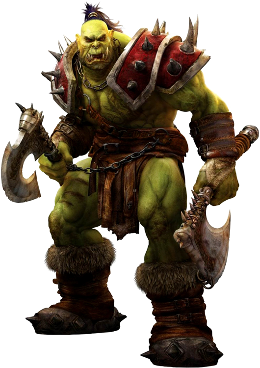 3D Orc.png - World Of Warcraft, Transparent background PNG HD thumbnail