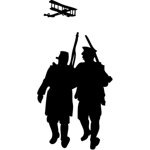 World War I Silhouette - World War 1, Transparent background PNG HD thumbnail