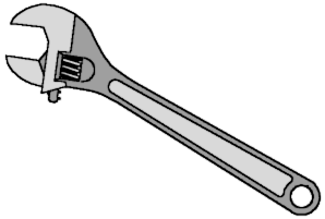 Adjustable Wrench Grey   /tools/hand_Tools/wrench /adjustable/adjustable_Wrench_Grey.png.html - Wrench, Transparent background PNG HD thumbnail