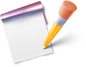 Available In 2 Sizes. Note Blog Edit Write - Writing A Note, Transparent background PNG HD thumbnail