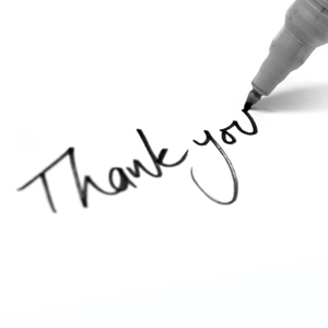 Interview Thank You Notes - Writing A Note, Transparent background PNG HD thumbnail