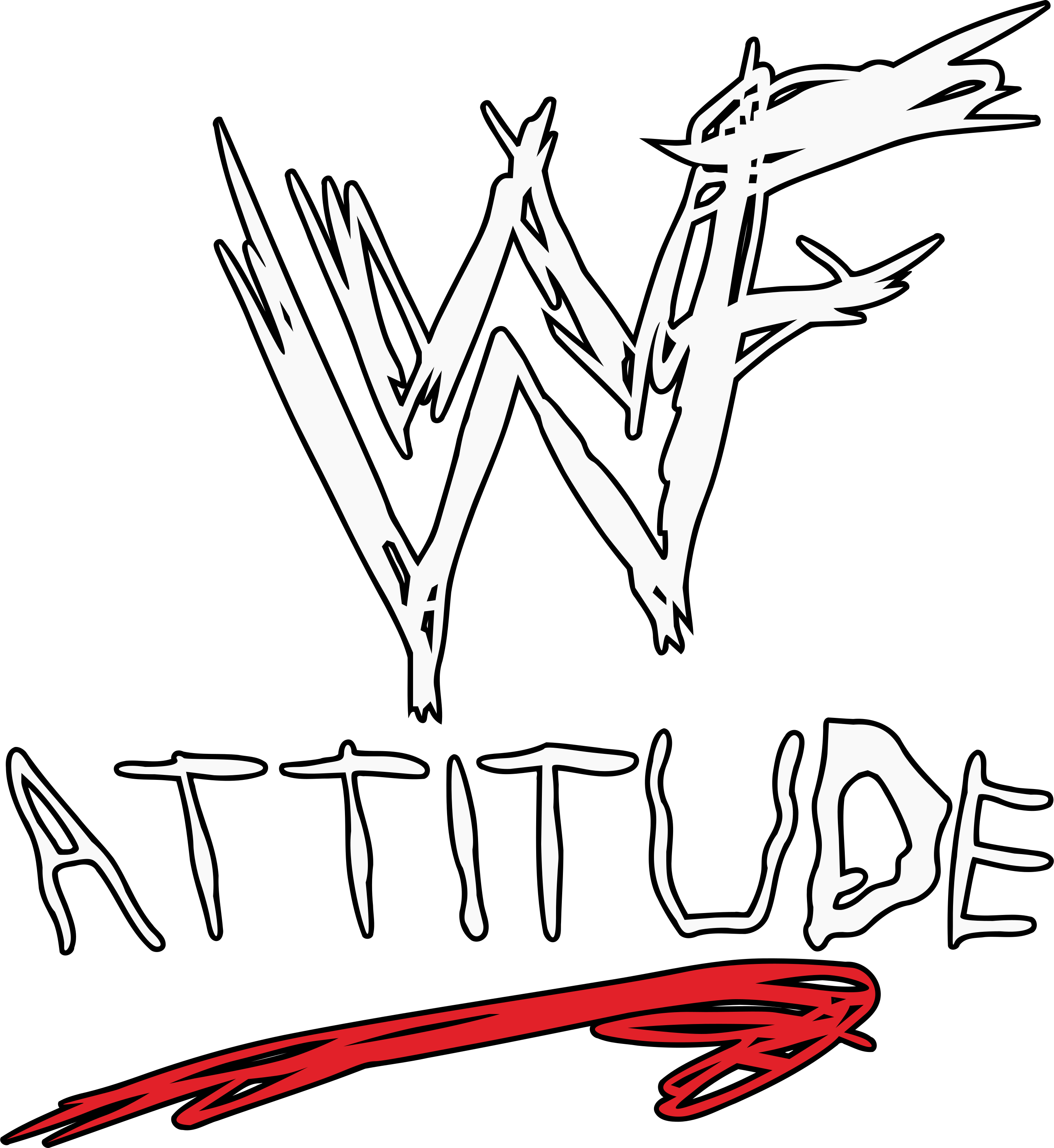 Wwf Attitude Logo By Darkvoidpictures On Deviantart - Wwf, Transparent background PNG HD thumbnail