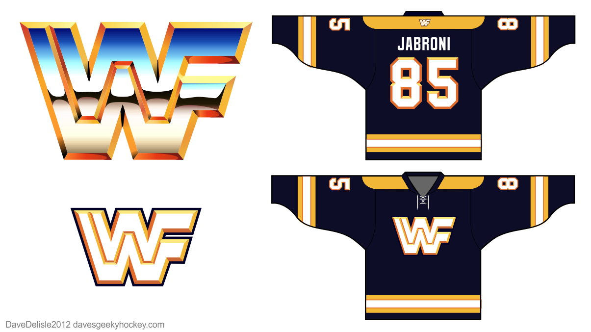 Wwf Hockey Jersey - Wwf Vector, Transparent background PNG HD thumbnail