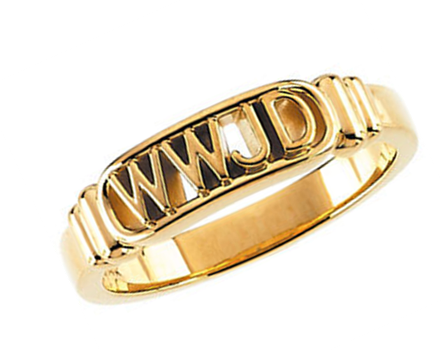 . Hdpng.com Wwjd Yellow Gold Ring.png Hdpng.com  - Wwjd, Transparent background PNG HD thumbnail