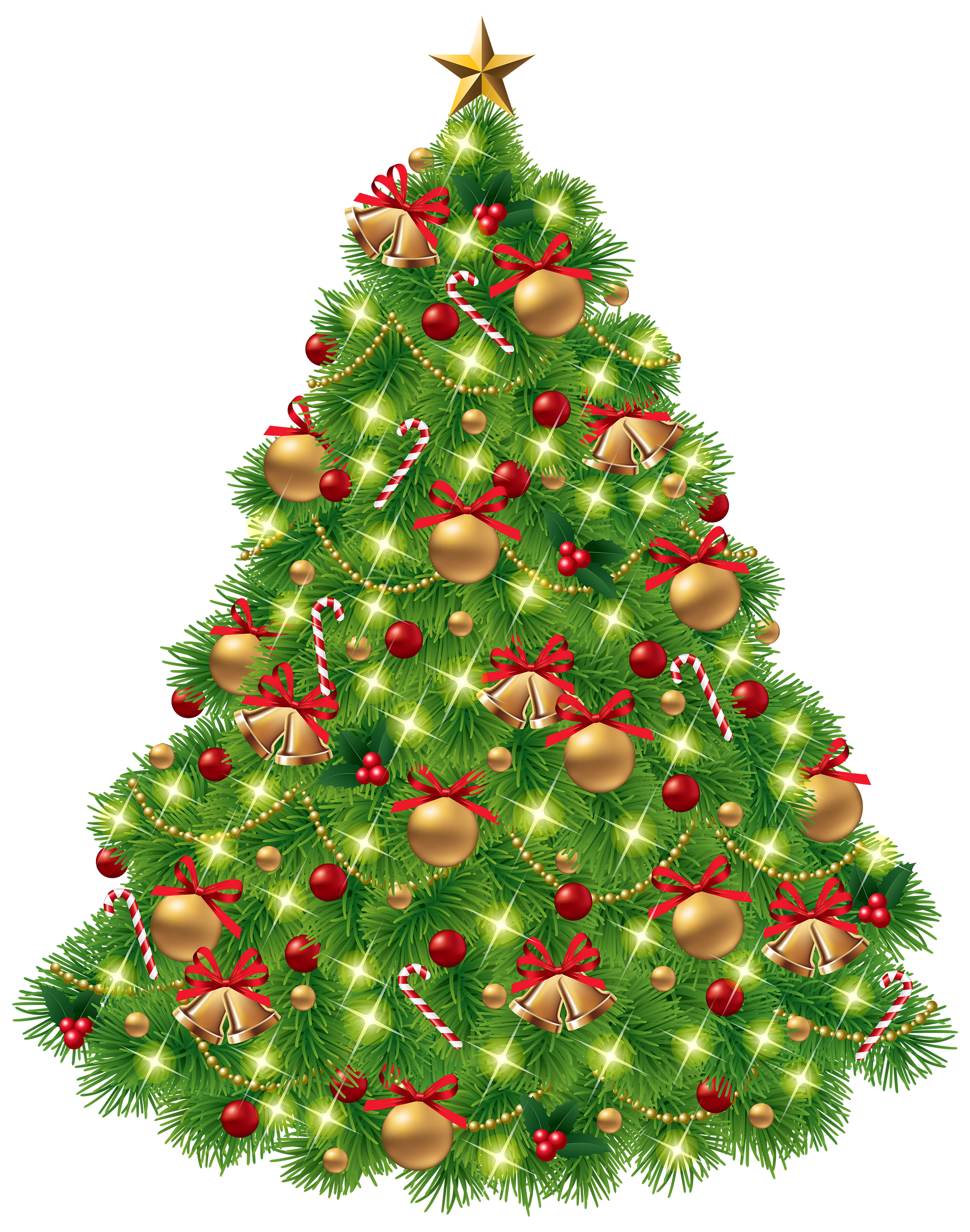 Pin Classical Clipart Christmas Tree #12 - X Mas Tree, Transparent background PNG HD thumbnail