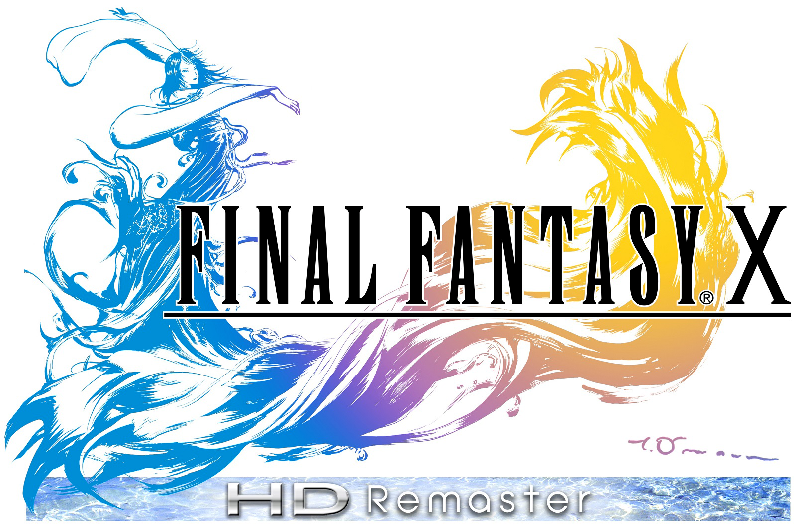 Ffx Hd Remaster Logo.png - X, Transparent background PNG HD thumbnail