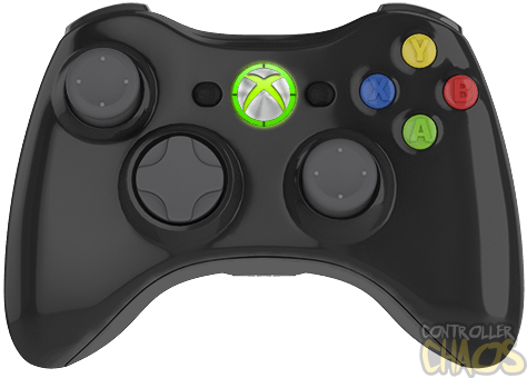 Authentic Microsoft Quality - Xbox 360 Controller, Transparent background PNG HD thumbnail