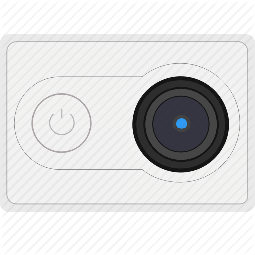 Cam, Camera, Gopro, Mi, White, Xiaomi, Yi Icon - Xiaomi Vector, Transparent background PNG HD thumbnail