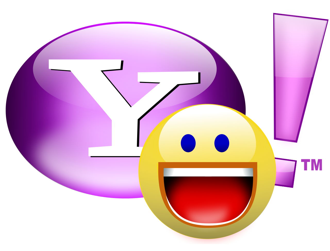 Yahoo Old Logo Vector Png - Yahoo Messenger To Shut Down, Transparent background PNG HD thumbnail