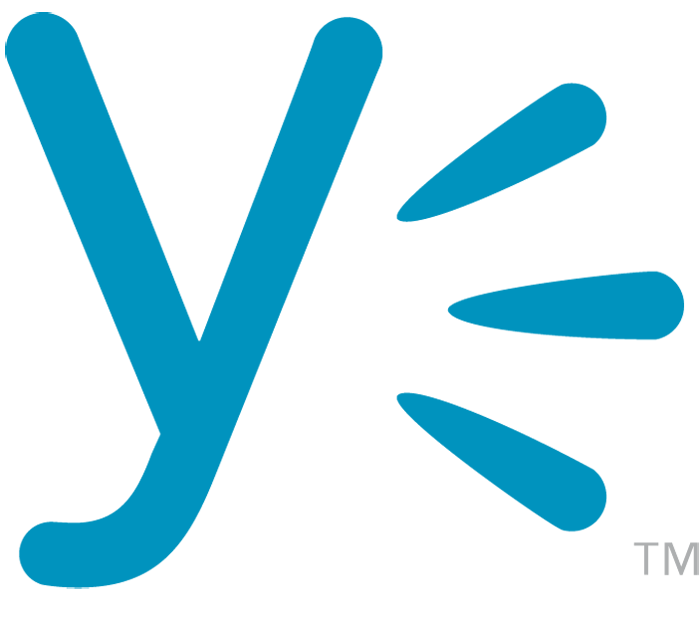Yammer Logo Icon Of Glyph Sty