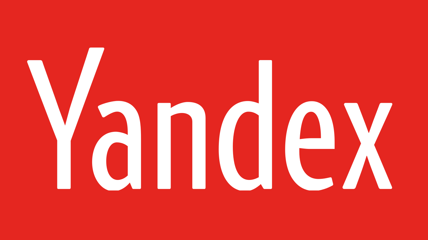 1500Px Yandex Logotype - Yandex, Transparent background PNG HD thumbnail