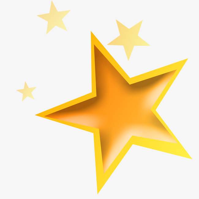 Yellow five-pointed star, Yel