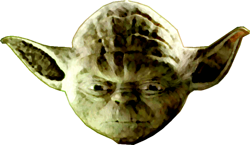 Download - Yoda Head, Transparent background PNG HD thumbnail
