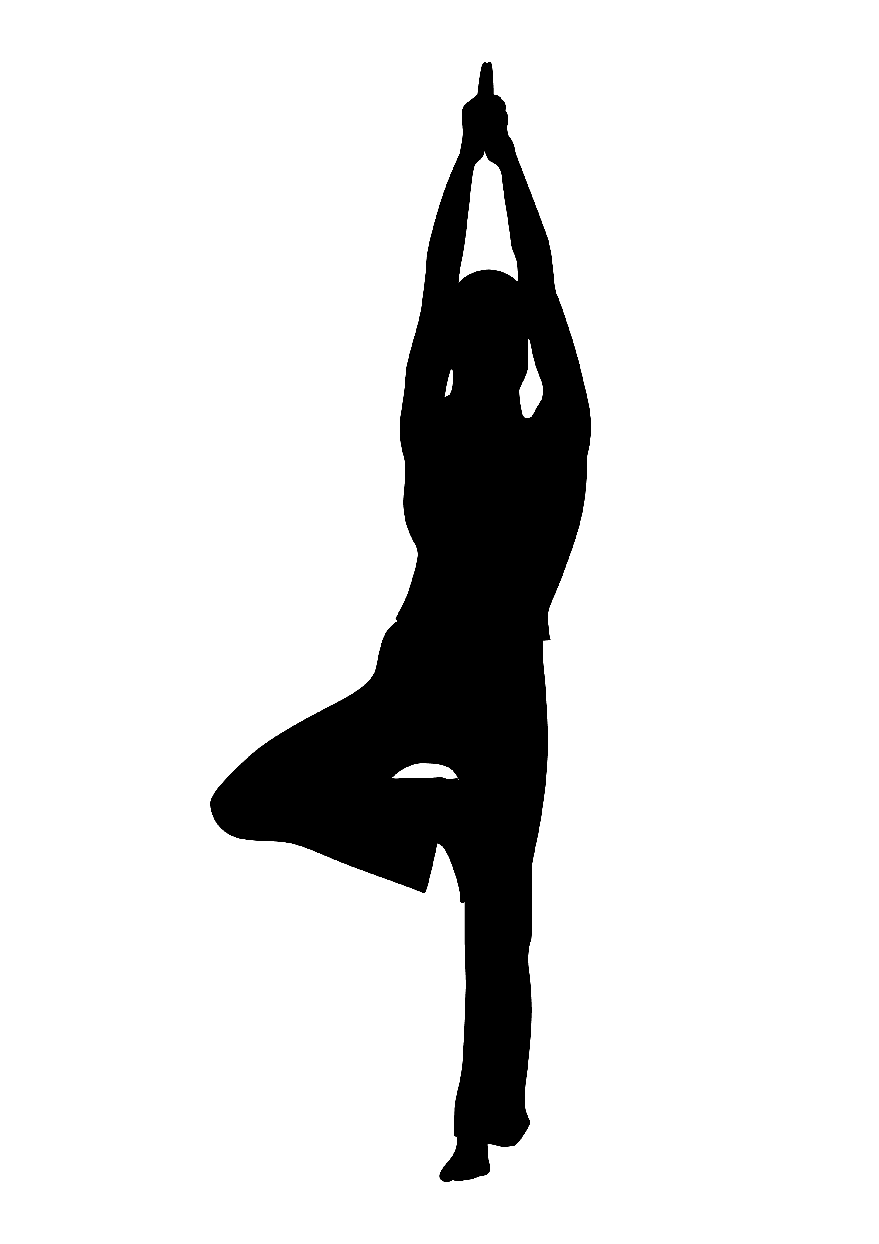 Senior Yoga Poses Clipart #1 - Yoga Poses, Transparent background PNG HD thumbnail