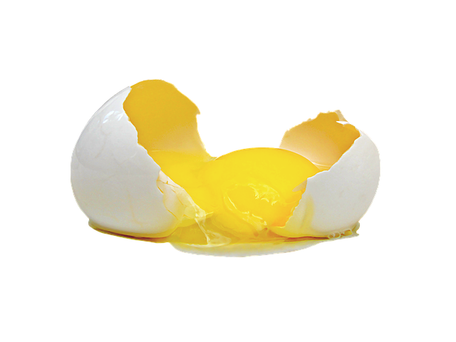 fried egg protein half cooked