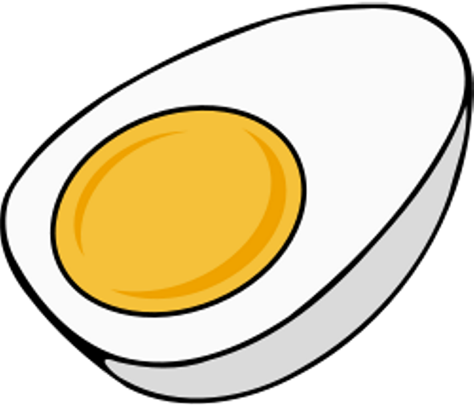 Egg, White, Yellow, Yolk, Boi
