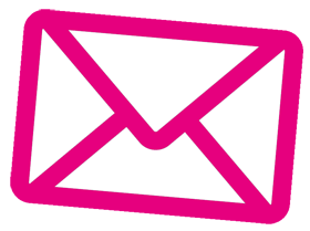 Pink Email 280Px - You Got Mail, Transparent background PNG HD thumbnail