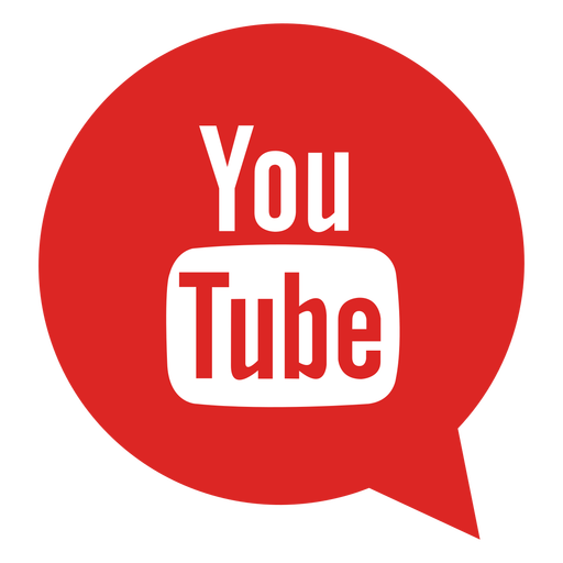 Youtube Bubble Icon Png - Youtube, Transparent background PNG HD thumbnail
