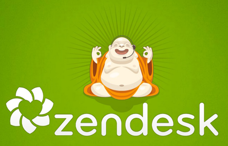 Logo of zendesk