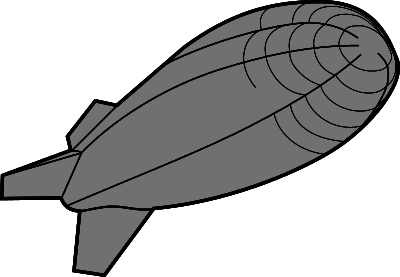 Zeppelin Gray   /travel/air_Travel/other_Air_Travel/zeppelin_Gray.png.html - Zeppelin, Transparent background PNG HD thumbnail