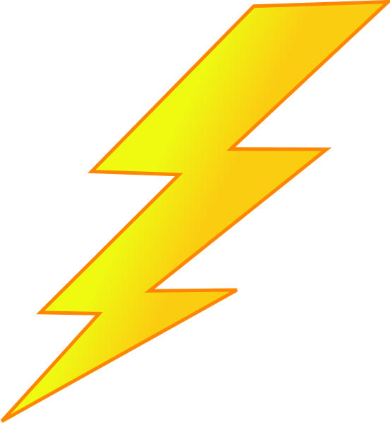 Lightning Bolt Clip Art At Clker - Zeus Thunderbolt, Transparent background PNG HD thumbnail