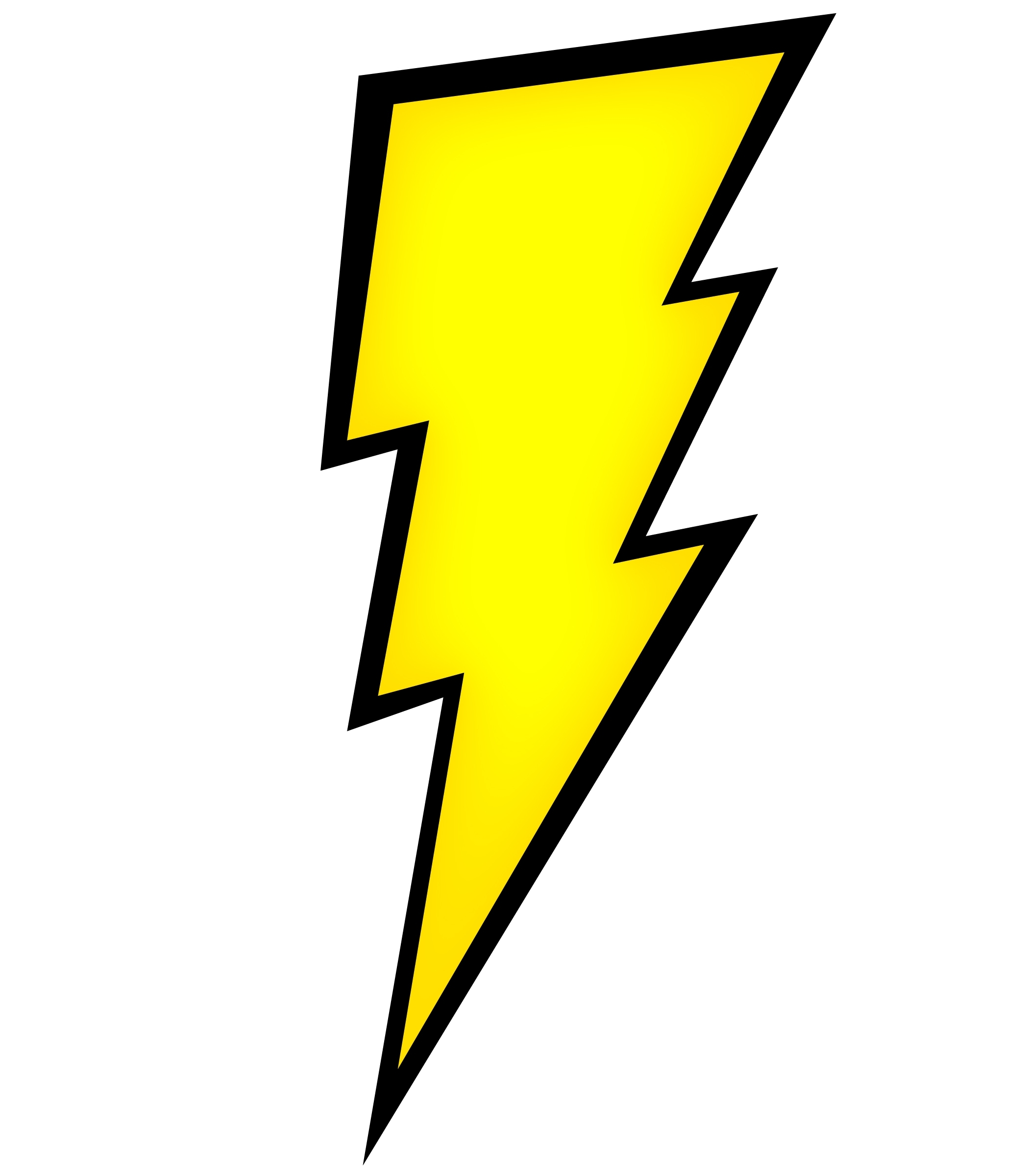 Pin Drawn Lightning Thunderbolt #1 - Zeus Thunderbolt, Transparent background PNG HD thumbnail