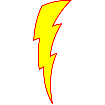 Zeus Lightning Bolt - Zeus Thunderbolt, Transparent background PNG HD thumbnail