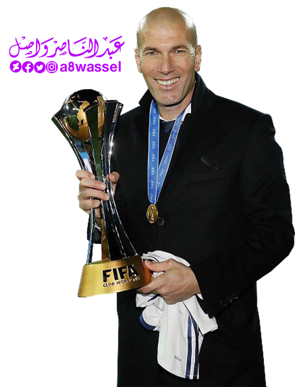 Zinedine Zidane render by Foo