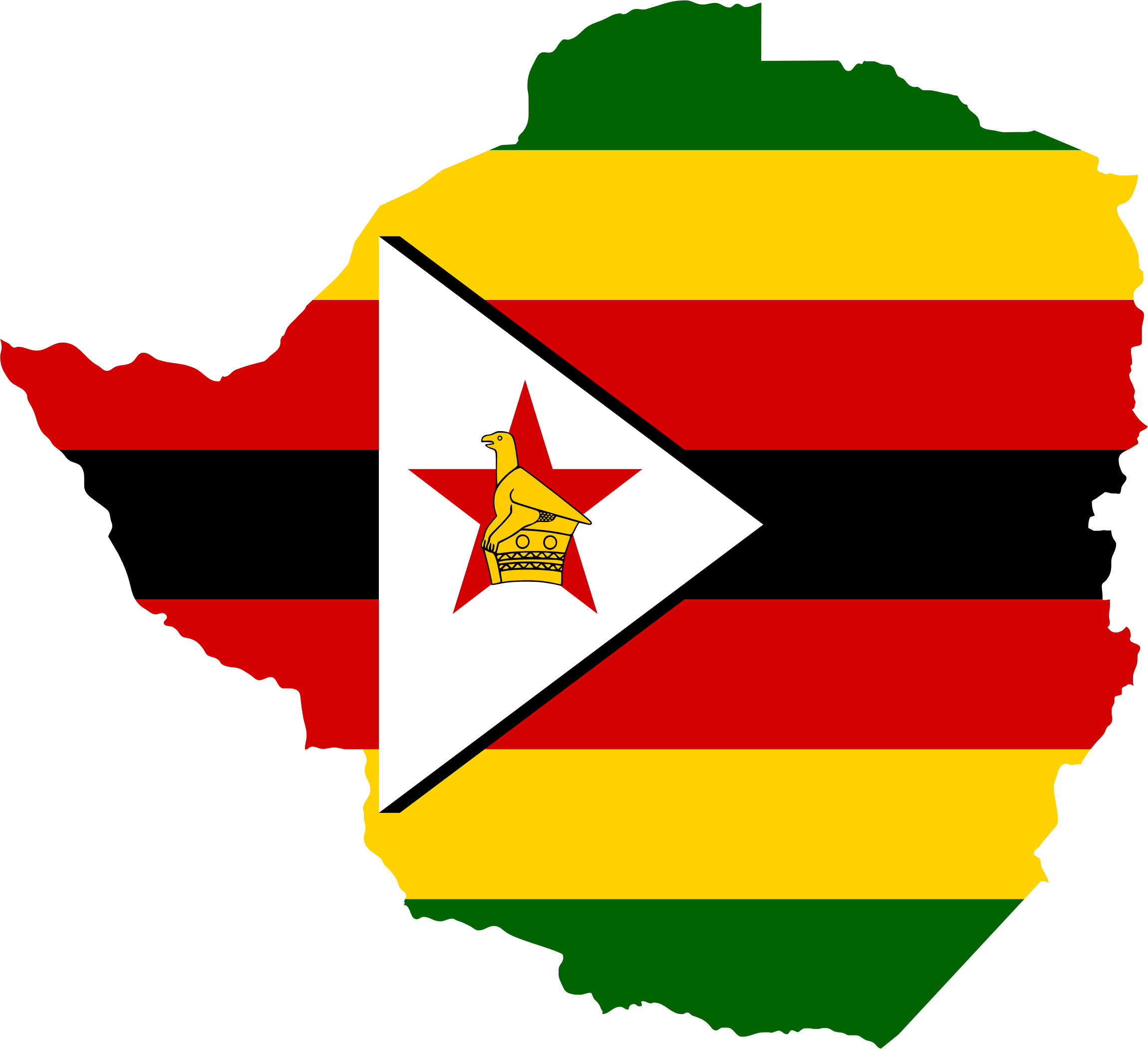 Big Image (Png) - Zimbabwe, Transparent background PNG HD thumbnail