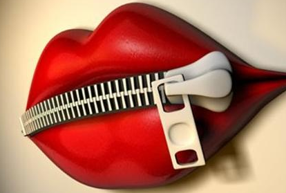 In Other Words, Zip Your Lips! - Zipped Lips, Transparent background PNG HD thumbnail