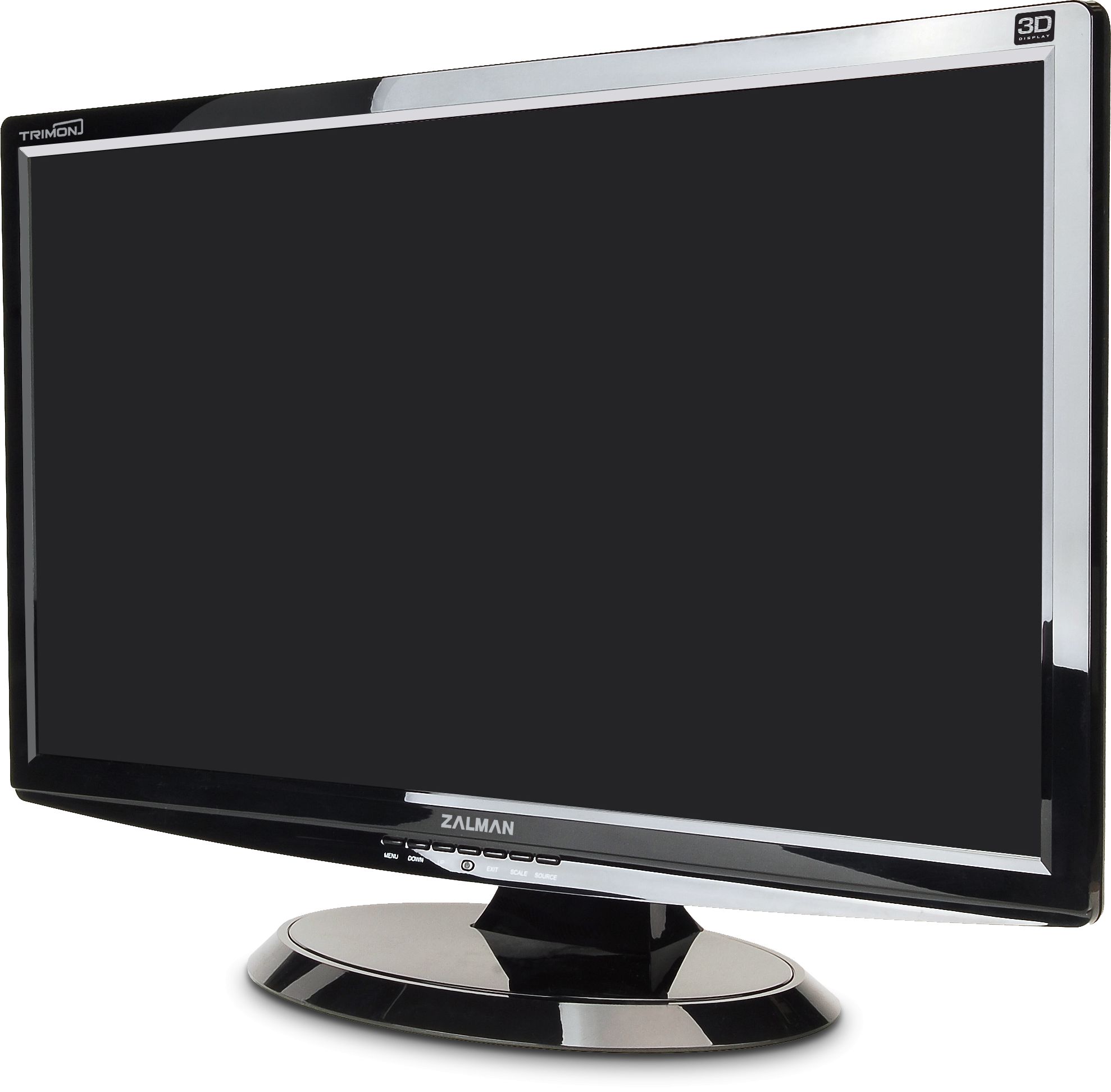 Zm M240W 24 3D Monitor Monitor Png - Monitor, Transparent background PNG HD thumbnail